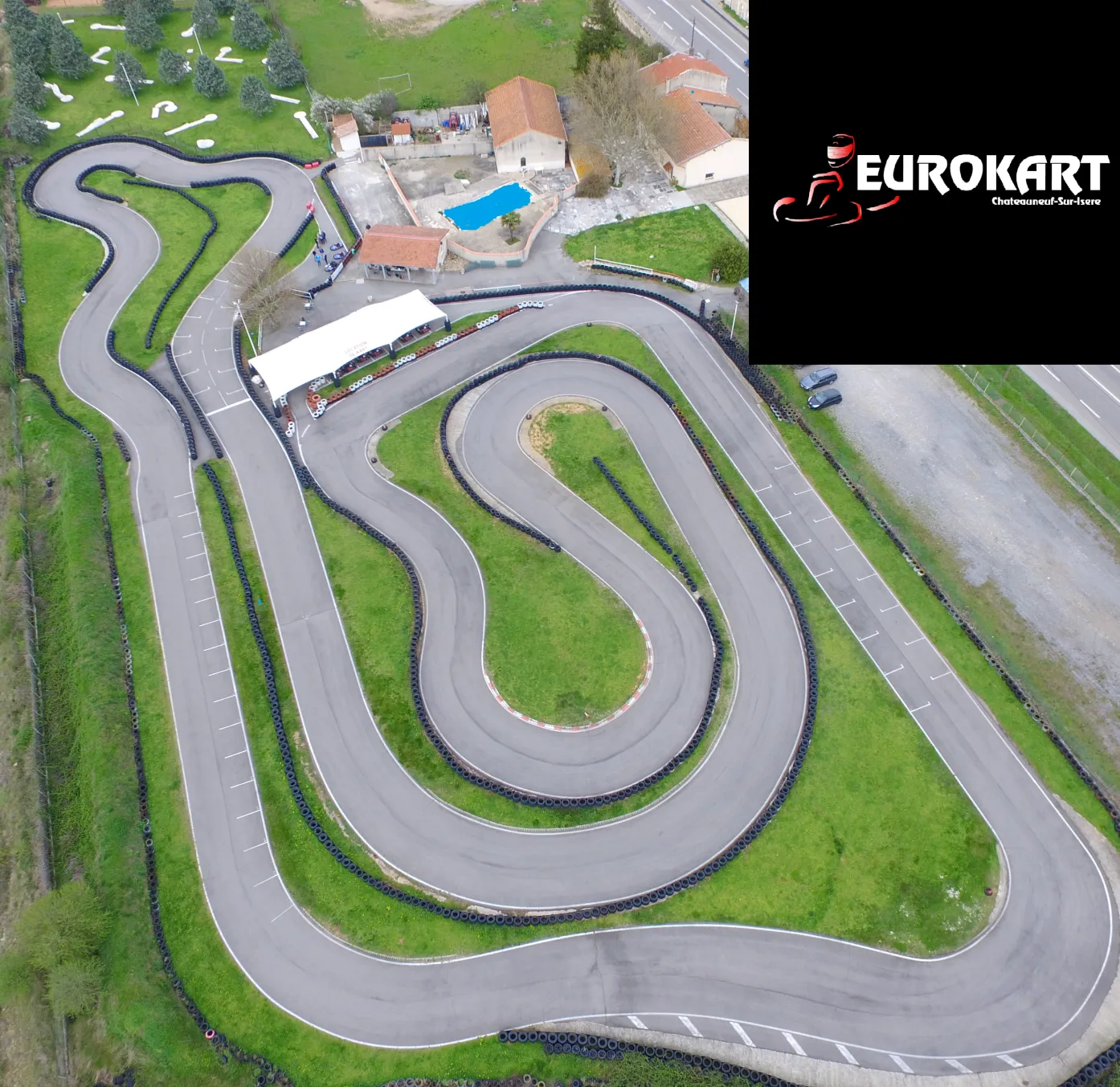 Découvrez notre circuit de karting à Châteauneuf-sur-Isère